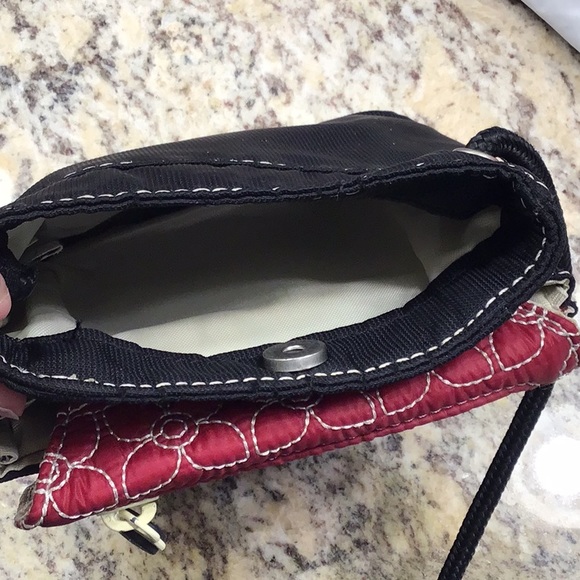 Sherpani Piperle crossbody, red and black - Picture 5 of 12